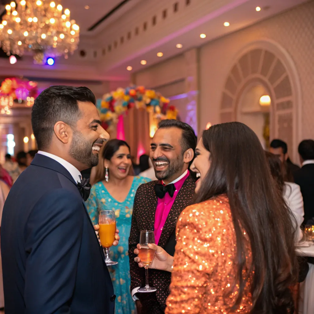 Vibrant Social Gathering Event Photography